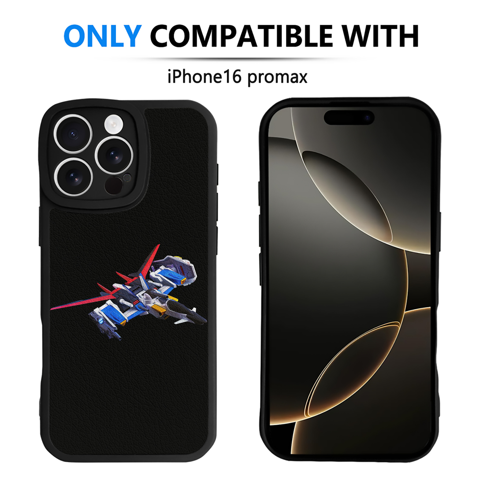 （画像用） 機動戦士ガンダム Mobile Suit Gundam 【iPhone 16シリーズ対応】シリコンスマホケース（レザー調） 材質：シリコン